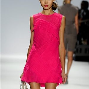 NWOT Runway Nanette Lepore All Tucked Out dress